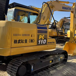 Excavadora Komatsu PC110 120 130 12 toneladas 13 toneladas usada, hecha en Japón con envío rápido, excavadora de 11 toneladas con EPA/CE - Product Image 1