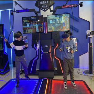 Parc d'attractions intérieur, cinéma VR 9D, jeu de tir, arène de réalité virtuelle, 2 joueurs, combat VR, jeu de <span class=keywords><strong>danse</strong></span> musicale, console de jeu - Product Image 4