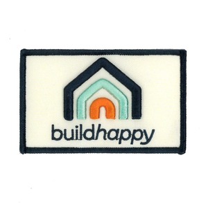 Patch brodé avec citation amusante pour vestes - Product Image 1