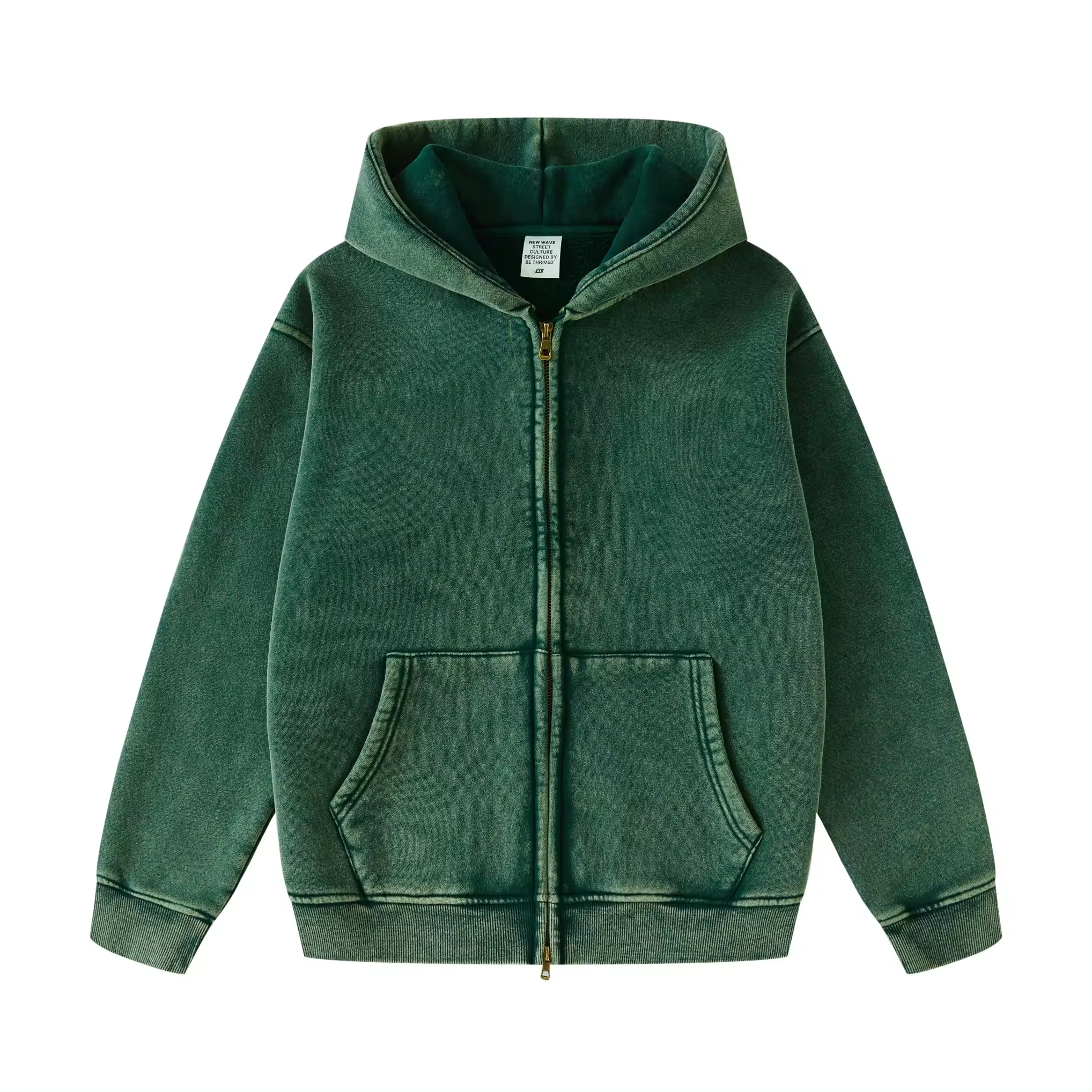 Cotton Heavyweight Oversized Washed Hoodie