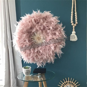 Acessórios de Decoração Nórdica de Luxo: Chapéu JuJu de Plumas para Decoração de Casa, Preço de Atacado, Conjunto Decorativo de Parede - Product Image 2