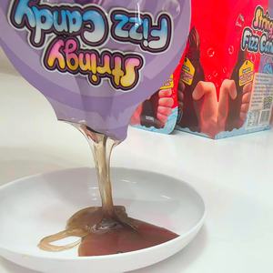 Bonbons en gros, étiquette privée personnalisée, bonbons halal, bonbons liquides à mâcher, bonbons gélifiés, saveur <span class=keywords><strong>cola</strong></span>, confitures sucrées - Product Image 4