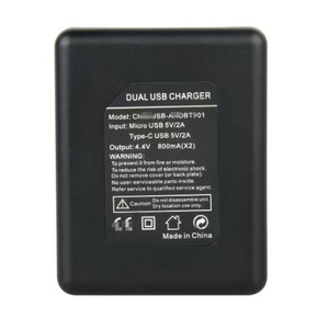 <span class=keywords><strong>Chargeur</strong></span> de batterie à double port 4.4V 800mA pour <span class=keywords><strong>chargeur</strong></span> de caméra <span class=keywords><strong>rapide</strong></span> de batterie de caméra d'<span class=keywords><strong>action</strong></span> GPros - Product Image 4