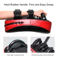 Vente en gros, logo personnalisé incurvé, coussinets d'entraînement en cuir, gants de frappe pour sacs de boxe, cibles de mise au point