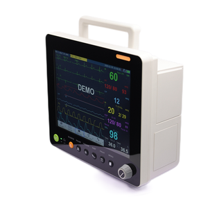 Factory Price! 12.1 Inch Portable Patient <strong>Monitor</strong> with Touch Screen Multiparameter Monitoring Equipment Electric Power Source - Product Image 6