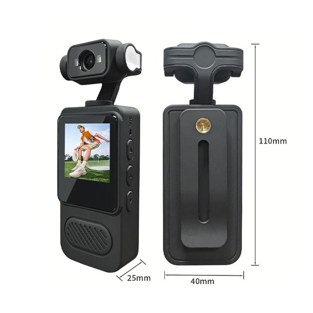 Hot Selling Vlog 4K 60Fps Portable Action Camera High-Quality 360 Degree Rotatable Night Vision Outdoor Travel