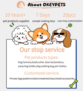 OKEYPETS Thiết Kế Tùy Chỉnh Thời Trang Sinh Thái Thân Thiện Mềm Thoải Mái Neoprene Animal Print Ba Lô Điều Chỉnh Pet <span class=keywords><strong>Dog</strong></span> <span class=keywords><strong>Harness</strong></span> Đối Với <span class=keywords><strong>Dog</strong></span> - Product Image 6
