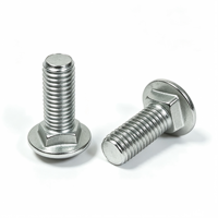Boulon à tête ronde et col carré en acier inoxydable 304 DIN603 pour support solaire, clôture et mobilier
