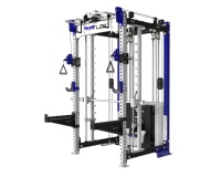 Ensemble multifonctionnel de fitness, banc de musculation, presse à haltères, machine Smith, équipement d'entraînement complet