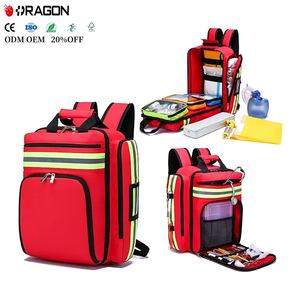 EHBO-tas op wielen met afneembare handkar voor medische hulp bij noodgevallen en buitengebruik - Product Image 1