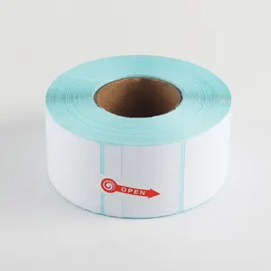 Adesivi personalizzati in carta sintetica Pp stampati Bopp Jumbo Roll etichetta materie prime autoadesive