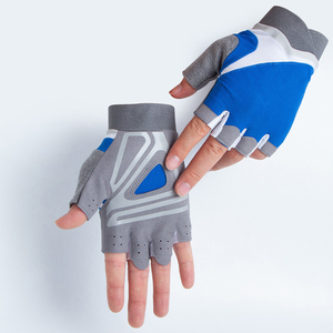 2026 Wholesale Half Finger <b>Weight</b> Lifting <b>Gloves</b> Leather Grip Gym Cycling Home Use Fitness <b>Gloves</b> - Product Image 3