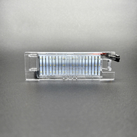 Lámpara LED para Matrícula de Coche, Sin Errores, para Opel Adam Corsa C/D/E Astra H/J/K Insignia Vectra Zafira