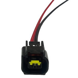 CC-46 Brandneue Auto-Motorenteile Benzin-Kabelbaum-Steckverbinder Adapter Buchse 2-polig - Product Image 2