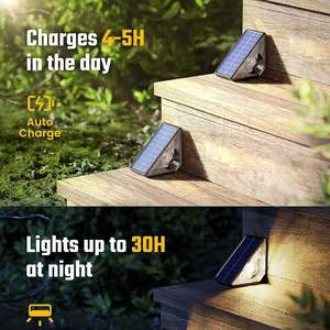 Lumières solaires extérieures étanches cour paysage lumières jardin sentier éclairage coloré rvb lumières d'ambiance IP66 3W - Product Image 2