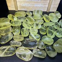 Offre Spéciale : Pierres de Palmier en Citrine Citron Naturelle Polie, Quartz Jaune pour la Guérison, la Méditation et la Décoration Intérieure
