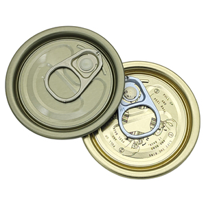 TFS Rond 202 #   (52,3 mm) Bouton <span class=keywords><strong>de</strong></span> fermeture facile à ouverture totale en fer blanc <span class=keywords><strong>pour</strong></span> l'emballage <span class=keywords><strong>de</strong></span> boîtes <span class=keywords><strong>de</strong></span> conserve <span class=keywords><strong>de</strong></span> sauce tomate - Product Image 6