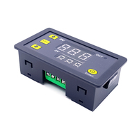 Relais temporisé numérique T3230 110V/220V, interrupteur de contrôle de minuterie cyclique avec double affichage LED, composants électroniques