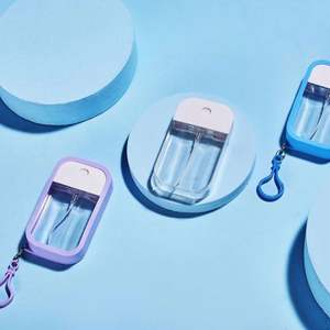 ขวดสเปรย์พลาสติกขนาด 50 มล. รูปทรงโทรศัพท์มือถือ ขนาดเท่าบัตรเครดิต สำหรับใส่ครีมบำรุงผิวหรือเจลแอลกอฮอล์ล้างมือ - Product Image 2