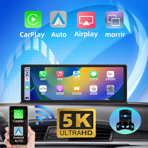 Registratore Video Intelligente per <span class=keywords><strong>Auto</strong></span> IPS da 11,3 Pollici 5K+1080P, Dash Cam Wireless con CarPlay, Android <span class=keywords><strong>Auto</strong></span>, AUX, FM, WIFI, GPS e Funzione di Retromarcia Universale - Product Image 3