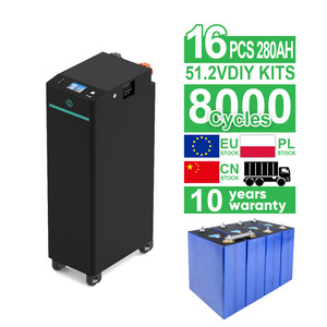 Livraison Gratuite Stock UE pour Batterie V4 16S 51.2V 280AH Boîtier DIY Vertical Batterie Lithium CAN Garantie 10 Ans Énergie Domestique - Product Image 2