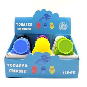 Molino de Tabaco de Plástico con Forma de Bote Pequeño, Venta Directa de Fábrica, Tipo Embudo, Bandeja de Dos Capas para Molinillo de Herramientas - Product Image 3