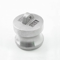 Raccord rapide Camlock de type DP à embout de 2-1/2 pouces, en acier inoxydable 304, à rainure de came pour pompes à tuyaux