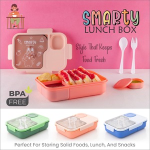 Large Capacity Adult Bento <b>Lunch</b> <b>Box</b> 3 <b>Compartment</b> Leakproof Microwavable Meal Prep Container Portable for Work - Product Image 5