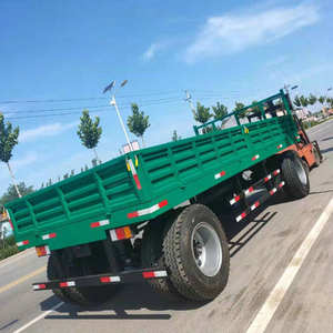 Semirremolque Agrícola de Gran Capacidad y Resistencia, Remolque de Plataforma para Transporte de Mercancías, Alta Seguridad, Motor de Engranajes de Gran Capacidad - Product Image 1