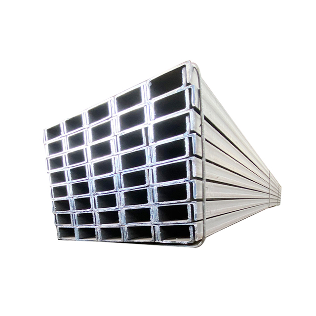 Hot Rolled Carbon Steel Channel Bar ASTM A36 Q235 Carbon Steel U Channel Structural Support for Steel Construction
