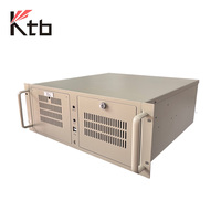 Ordinateur industriel KTB IPC-510L 19 pouces 4U en rack, double Ethernet, RAID 1, I3 I5 I7 I9, système d'exploitation Windows/Linux