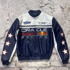 Combinaison de course <span class=keywords><strong>F1</strong></span> avec broderie américaine, veste rembourrée en coton unisexe à manches longues, style rétro pour broderie <span class=keywords><strong>F1</strong></span> - Product Image 1