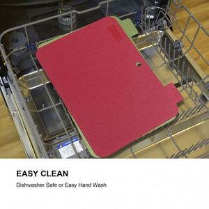 Multi Functional Beech Wooden Chopping <b>Board</b> Index 5 Pcs Kitchen Cutting <b>Board</b> Set with Color Coded Flexible Cutting <b>Mat</b> - Product Image 5