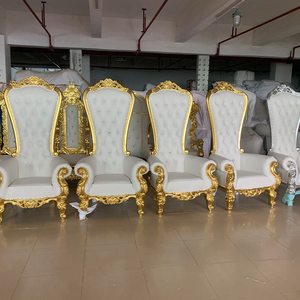 Silla <span class=keywords><strong>de</strong></span> Trono <span class=keywords><strong>de</strong></span> Plástico Resistente <span class=keywords><strong>de</strong></span> Lujo con Respaldo Alto, Tamaño King y Queen, para Hoteles y Fiestas <span class=keywords><strong>de</strong></span> Boda - Product Image 3