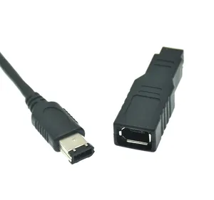IEEE 1394 IEEE1394 6PIN Female to 1394b 9PIN male firewire 400 TO 800 adapter