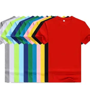 Summer New Style Vendors Oversized Loose Casual Short-sleeved Hommes 65 Polyester 35 Cotton T-shirt
