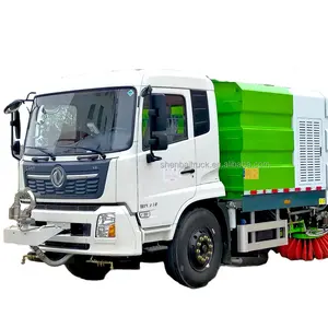 High capacity trash compactor truck for Clean up garbage