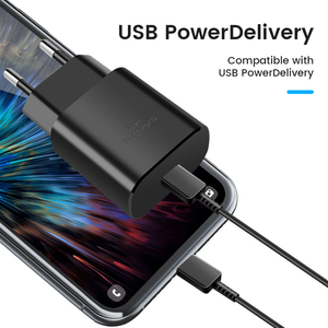 Chargeur Super Rapide PD 25W USB C Adaptateur Secteur pour Samsung Galaxy Note <span class=keywords><strong>20</strong></span> S23 S24 S25 W26 A80 Type C Chargeur Mural de Voyage US EU - Product Image 3