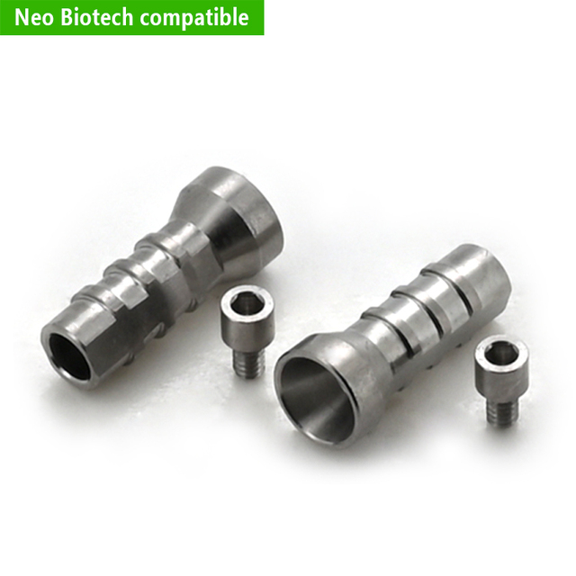 Neo Biotech Mua Multi Unit Temporary Ti Abutment Cylinder Sleeve Healing Cap for Dental Implant Lab Tools and Equipment