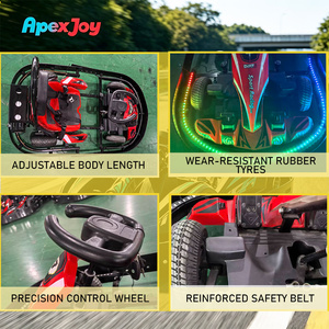 ApexJoy NOVA 700W มอเตอร์คู่ รถเด็กแบบปรับขยายได้ ควบคุมผ่านรีโมทและแอป ได้รับการรับรองมาตรฐาน CE ขายส่ง B2B รุ่นขายดีสำหรับเด็ก - Product Image 4