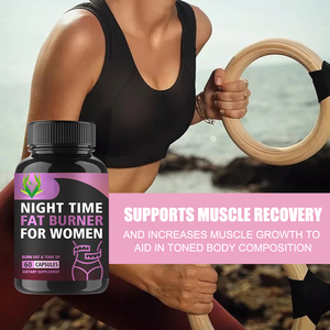 Cápsulas quemadoras de grasa Premium Night Time para mujeres Apoya la gestión del apetito Sueño reparador Ingredientes naturales - Product Image 6