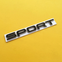 Badge de voiture personnalisé en métal 3D, emblème sportif de coffre de voiture pour Land Rover Range Rover Evoque