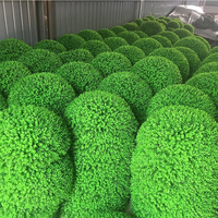 Boule d'herbe artificielle en plastique écologique 18-58 cm pour jardin, balcon, mariage, décoration de fête à domicile, cour, longue durée