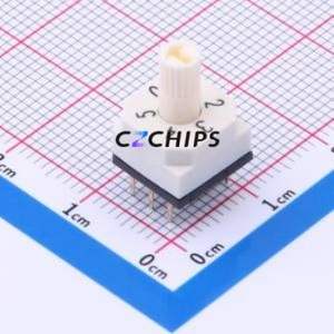 PHR-06 Rotary Encoder Switch Through hole Component (THT) Switch 6 Through Hole True Code - Product Image 1