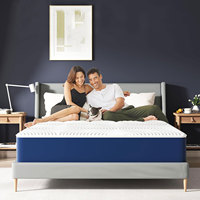 Matelas double king size de luxe entièrement rembourré, intelligent et réglable, en mousse haute densité, design moderne, amovible, pour mobilier de maison