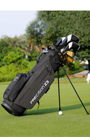 Sac de golf léger en nylon avec logo personnalisé, 2 kg, sac de transport portable pour clubs de golf avec double sangle d'épaule