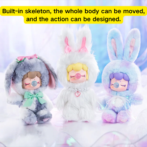 Figurines d'action en vinyle <span class=keywords><strong>Rolife</strong></span> Nanci Shining Bunny authentiques, jouets, poupées en peluche surprise, boîte aveugle, cadeaux mignons à collectionner - Product Image 3