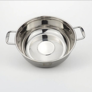 Marmite de cuisson en acier inoxydable pour la maison avec couvercle en verre transparent et poignées doubles, idéale pour soupes, nouilles, hot pot et autres plats, pour un usage quotidien. - Product Image 4