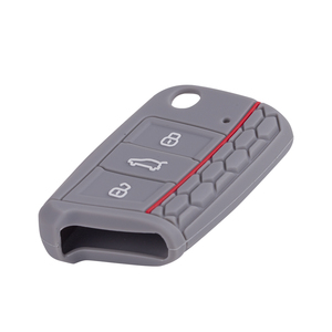 Cover per chiave auto in Silicone morbido di alta qualità per <span class=keywords><strong>Volkswagen</strong></span> Golf 7 a 3 pulsanti accessori Smart vendita - Product Image 3