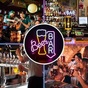 Letrero de neón para Barra de cerveza, luces Led de neón para el hogar, Bar, carrito, restaurante, hombre, cueva, cafetería, Bistro, Club, decoraciones para fiestas, regalo - Product Image 6